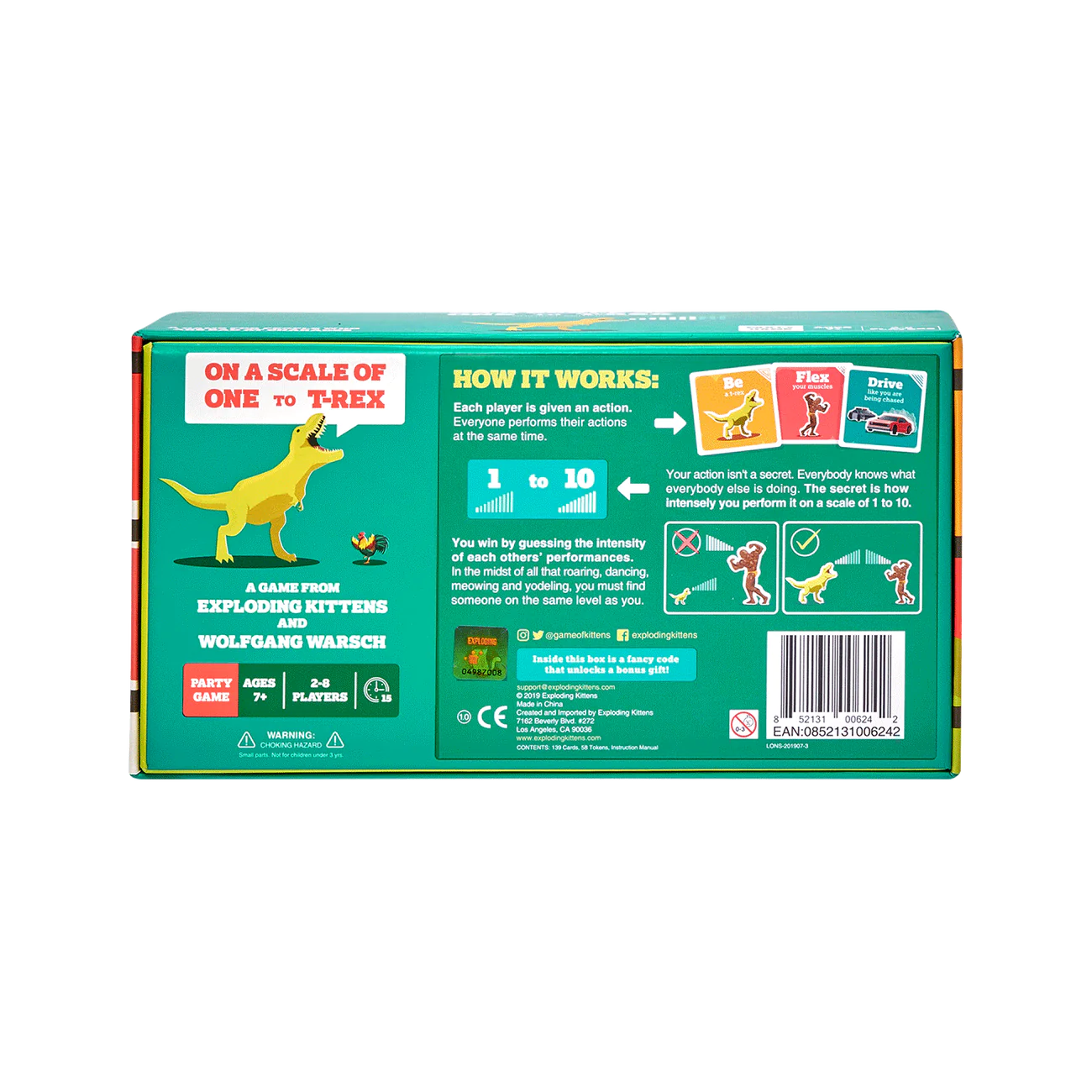 Sur une échelle de un à T-Rex