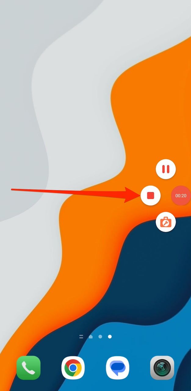 Boîte à outils AZ Recorder sur l'écran d'accueil d'Android