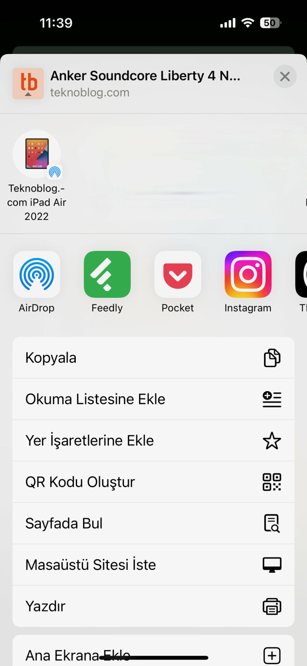 copier coller iphone