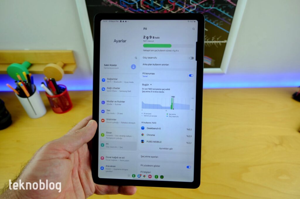 avis sur la Galaxy Tab S6 Lite 2024