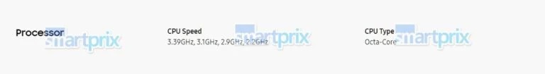 processeur galaxy z flip 6
