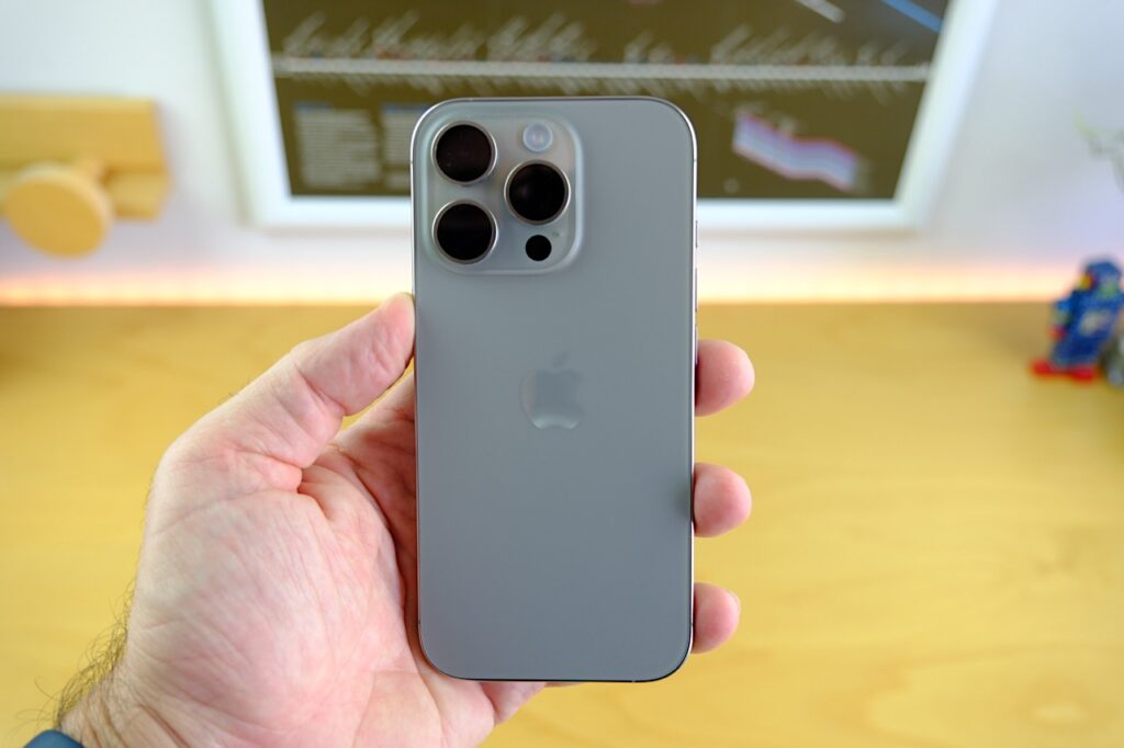 aperçu de l'iphone 16 pro