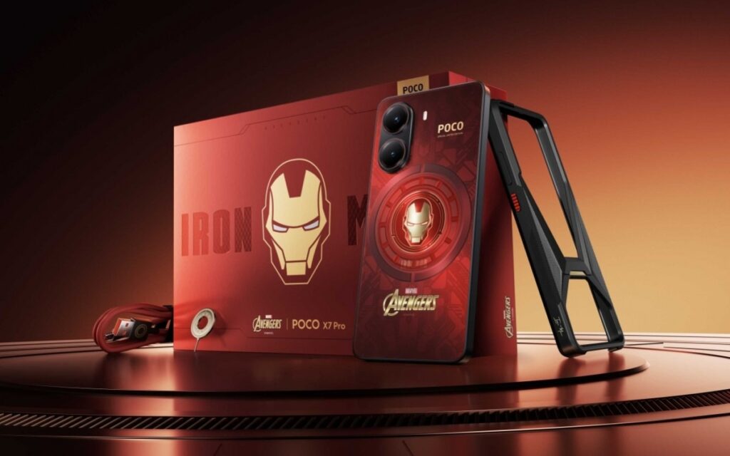 poco x7 édition iron man