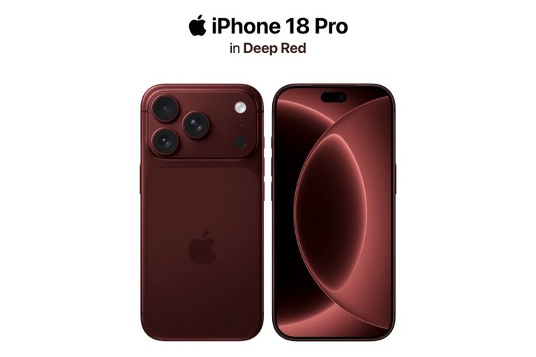 La couleur rouge surprise révélée pour l’iPhone 18 Pro