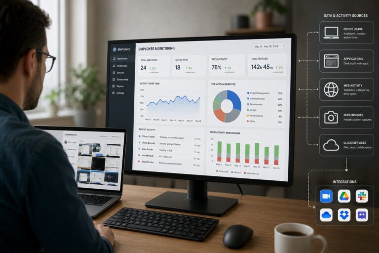Il a été révélé que les applications de suivi des employés envoyaient des données à Meta et Google.