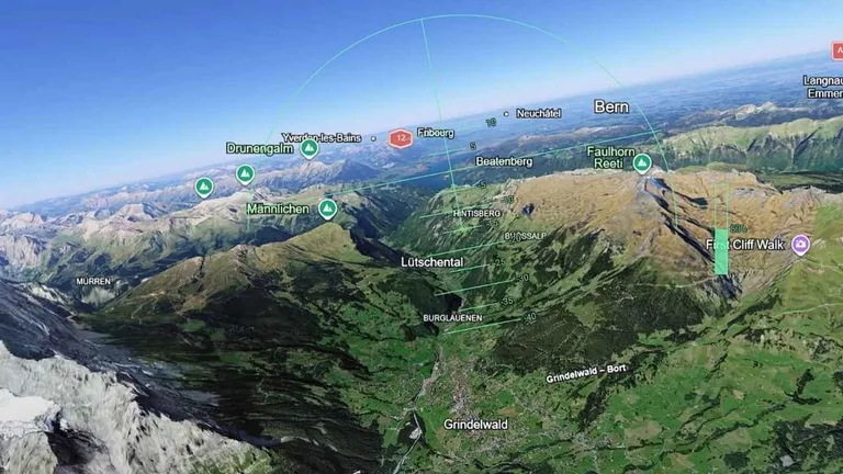 Le simulateur de vol Google Earth est disponible gratuitement sur le Web