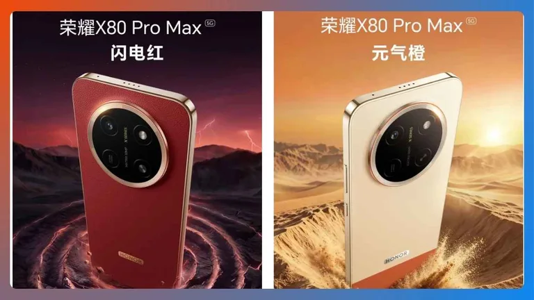Date du Honor X80 Pro Max annoncée, batterie géante à venir