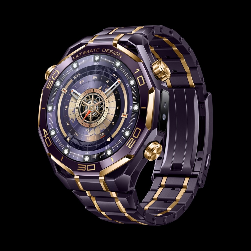 Huawei propose des modèles Watch Ultimate en or et en diamant