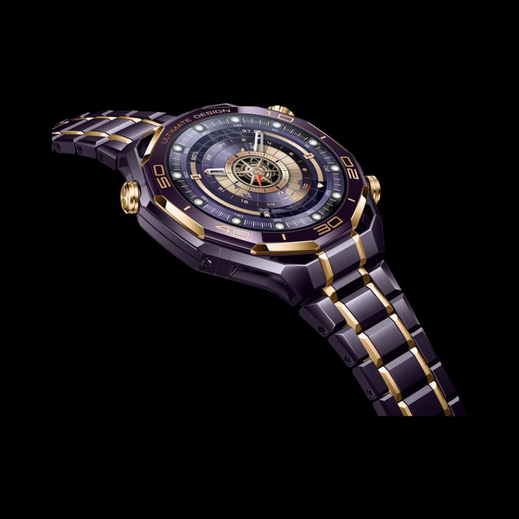 Huawei propose des modèles Watch Ultimate en or et en diamant