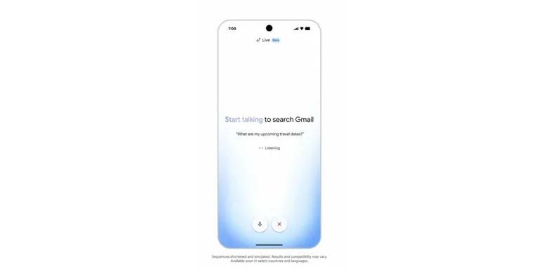 Google teste une nouvelle fonctionnalité d'intelligence artificielle à commande vocale pour Gmail