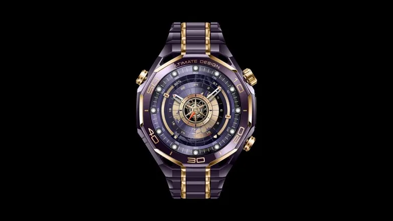Huawei propose des modèles Watch Ultimate en or et en diamant