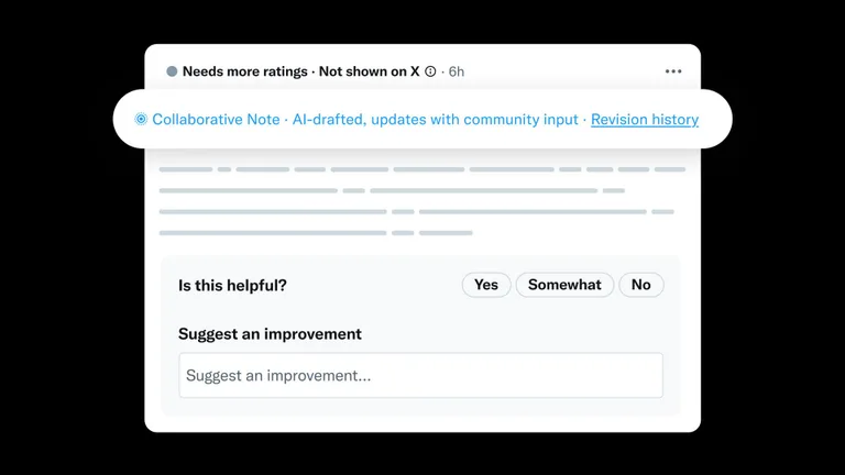 X prépare un nouveau système de notification pour les notes de la communauté