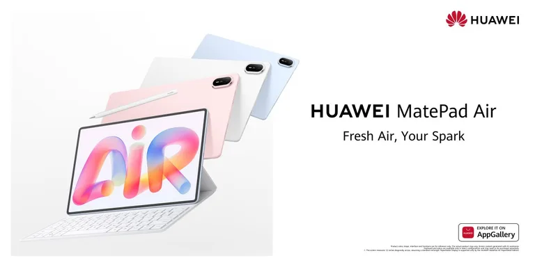 Huawei a présenté ses nouveaux modèles MatePad Air et FreeClip 2 S