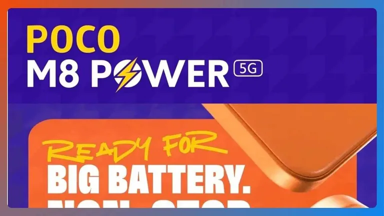 POCO M8 Power 5G repoussera les limites avec sa batterie de 8 000 mAh