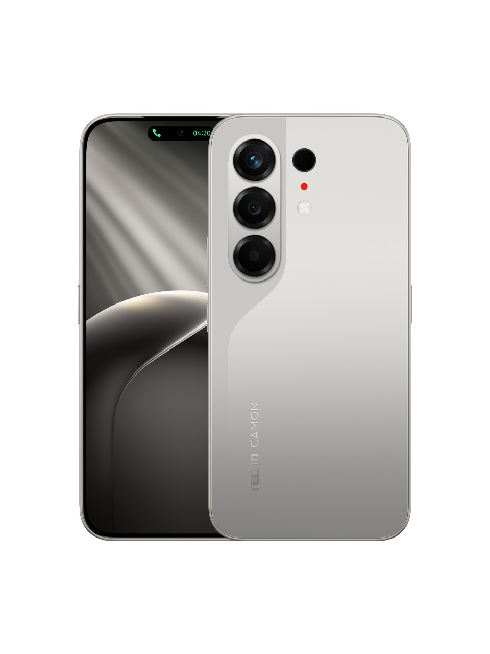 Tecno Camon 50 256 Go 8 Go de RAM (garantie Tecno Türkiye) gris titane