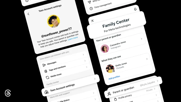 De nouvelles fonctionnalités renforçant le contrôle parental arrivent sur Threads