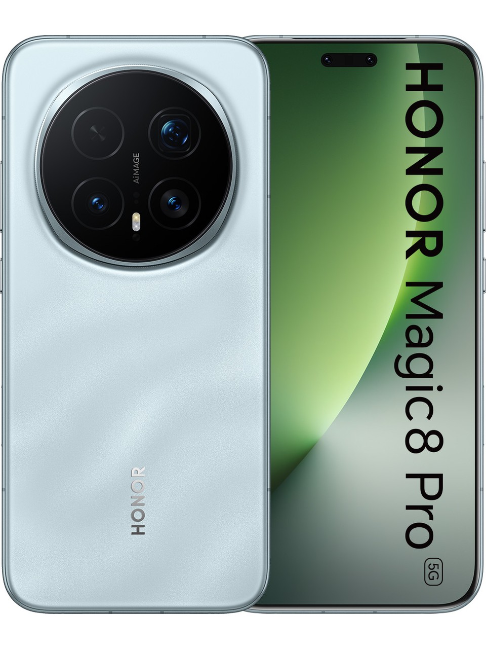 HONOR Magic 8 Pro 5G 512 Go 12 Go de Ram (Honor Türkiye garanti) bleu ciel