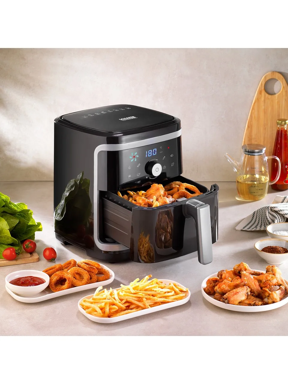 Remise énorme sur la friteuse à air Schafer Fit Fry XL 5 Lt