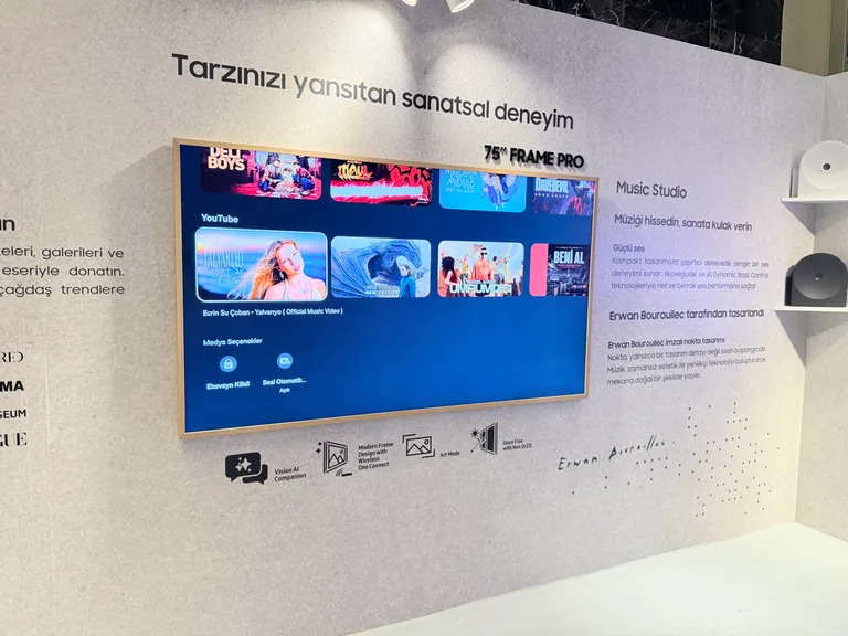 Samsung a présenté sa série télévisée AI 2026 avec Vision AI en Turquie