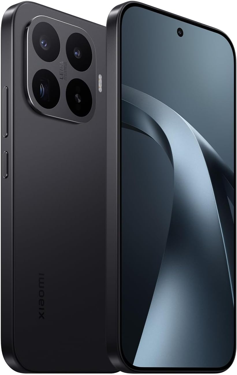 Smartphone Xiaomi 17T 5G 12+256 Go, noir, batterie 6500 mAh
