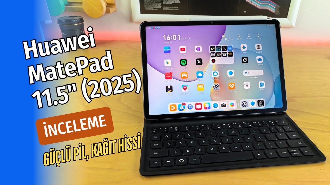 Test du Huawei MatePad 11.5 (2025) | Batterie puissante, écran comme du papier !