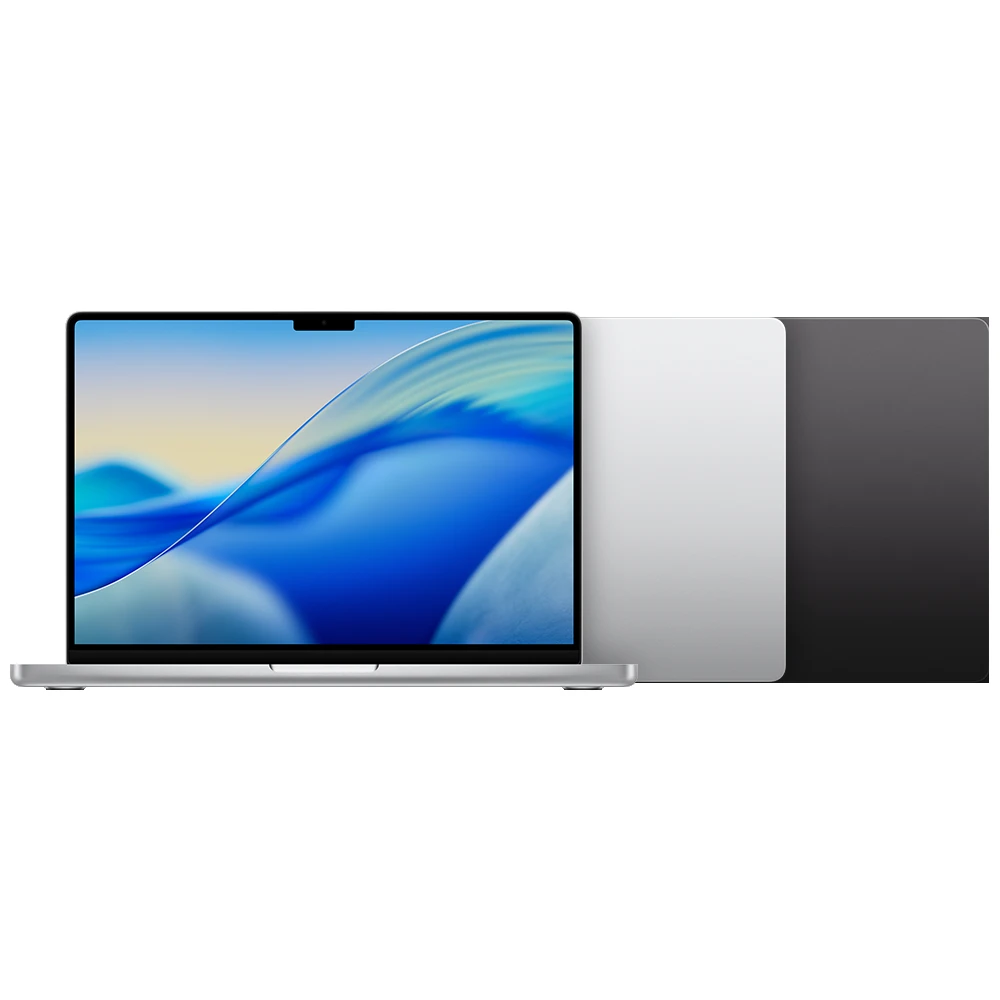 MacBook Pro 14 pouces avec options de couleur de puce M5